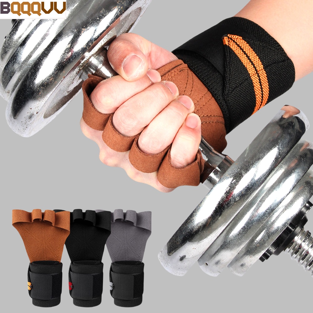Crossfit Workout Gear - Guanti Antiscivolo da Palestra, Cintura per