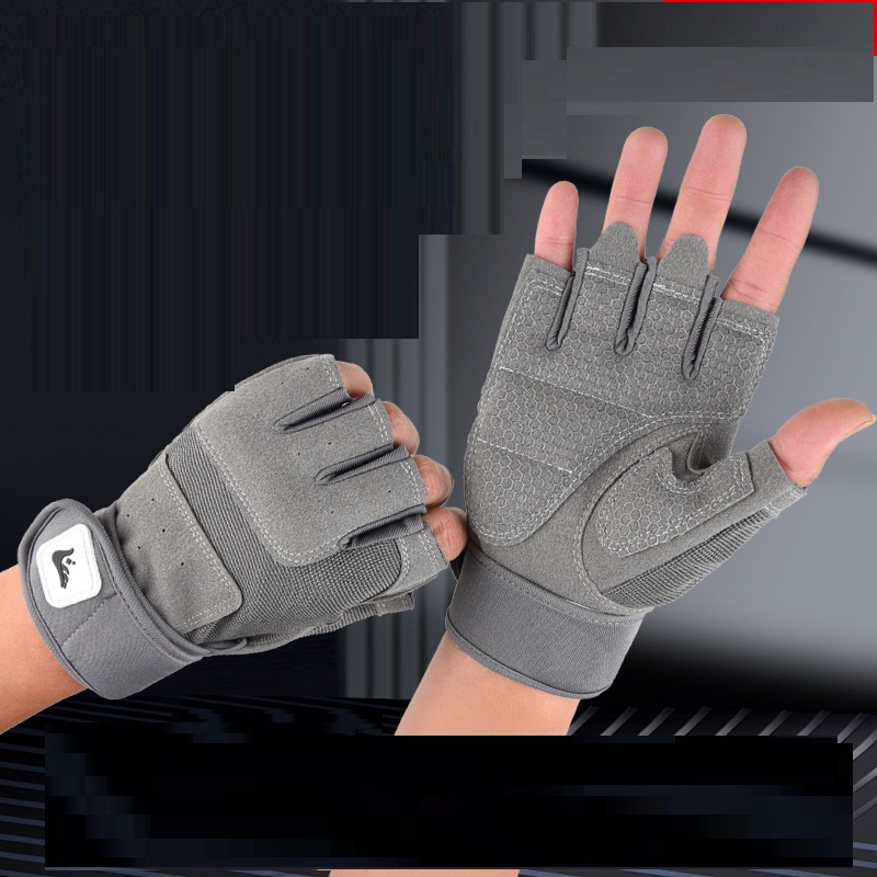 Crossfit Workout Gear - Guanti con manubri per uomo donna