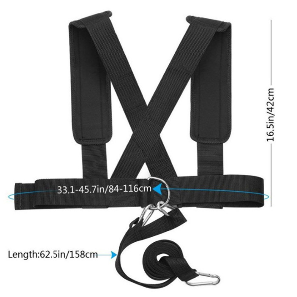Crossfit Workout Gear - Gilet con Imbracatura per Slitta di