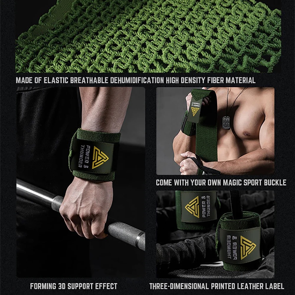 Fasce per polsi per sollevamen - Crossfit Workout Gear recensione e prezzo