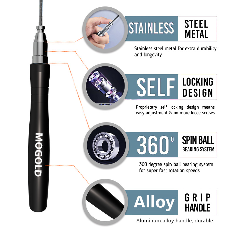 Crossfit Speed Jump rope exinc - Crossfit No Equipment recensione e prezzo